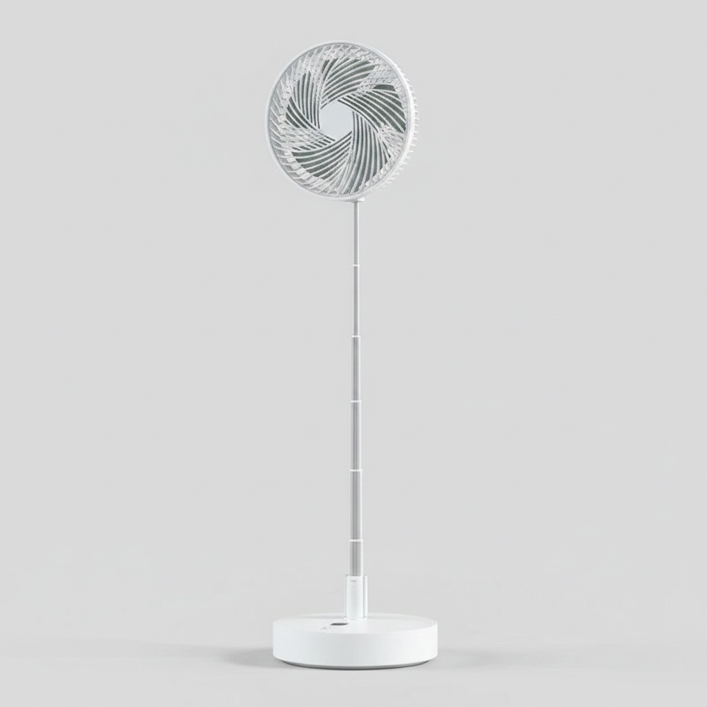 Foldable Oscillating Desk Fan — 5000mAh with Remote Control
